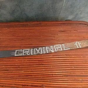 Criminal belt